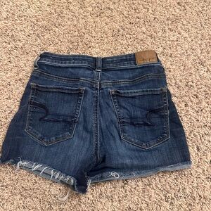 American Eagle Dark Wash Denim Jean Shorts